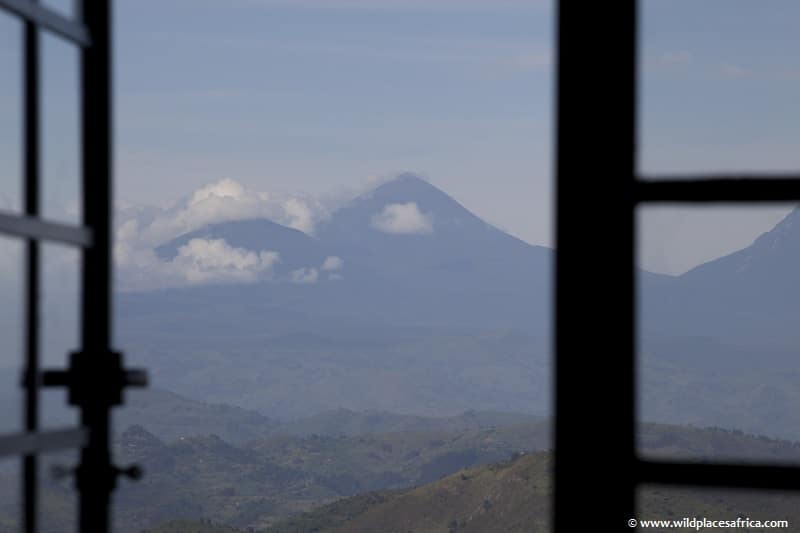 Clouds View Virungas Window