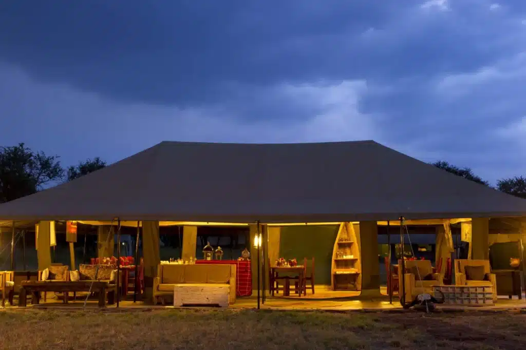 nomad tanzania serengeti safari camp
