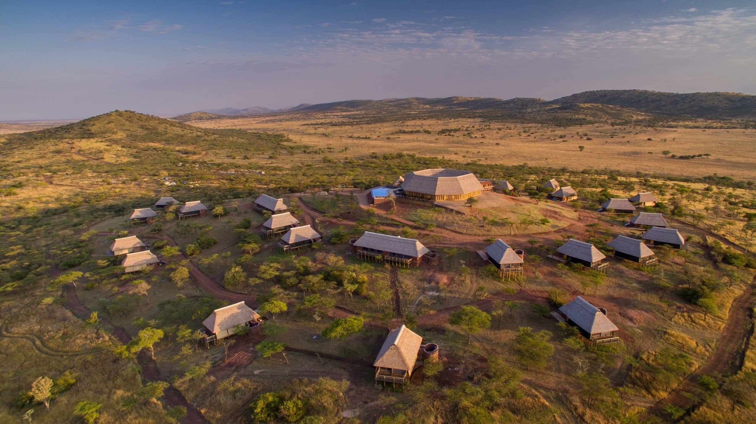 Lahia Tented Lodge - aerial